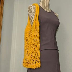 Billabong knit beach bag